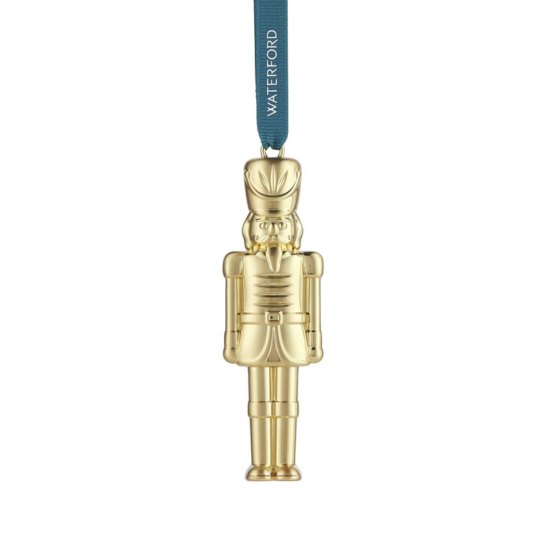 Christmas Nutcracker Golden Ornament