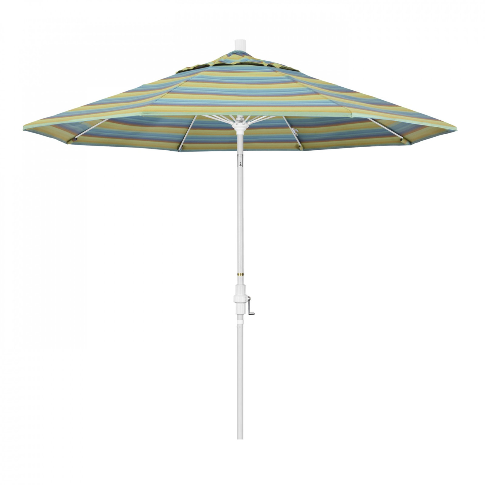 Maria 108'' Sunbrella® Outdoor Umbrella, Astoria Lagoon Sunbrella®, White