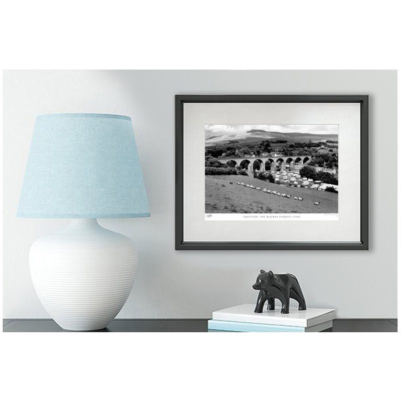 Ingleton, The Railway Viaduct C1960 - Single Picture Frame Print, 40cm H x 50cm W x 2.3cm D