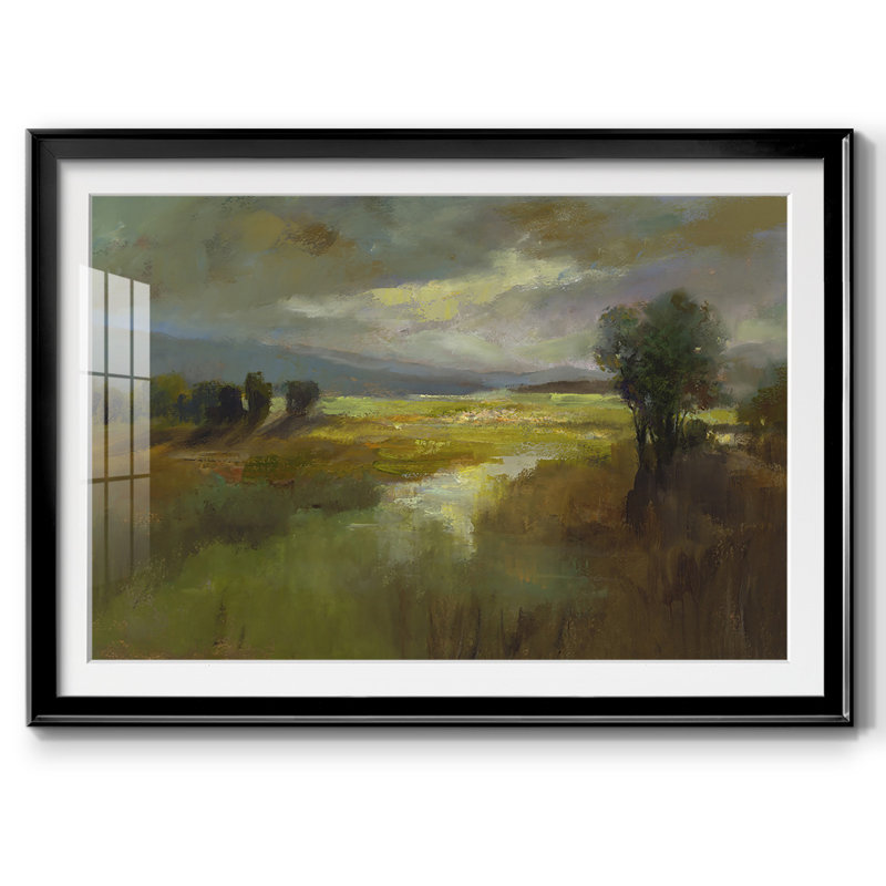 The Way Home, reproduction d'art encadrée sur papier, H 30 po x l 44 po x P 1,5 po, Noir