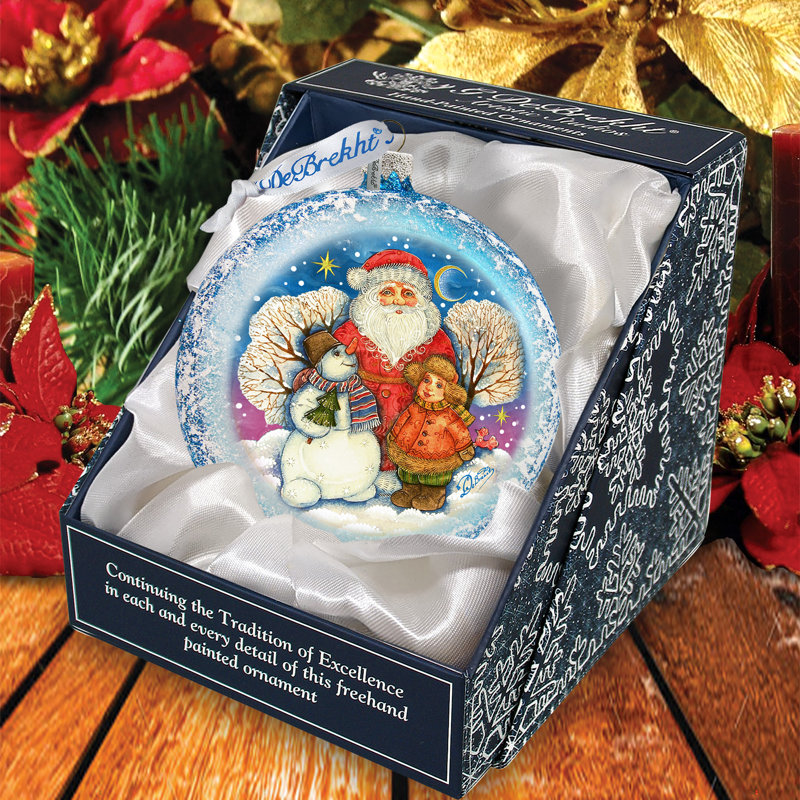 3.5'' Glass Ball Ornament