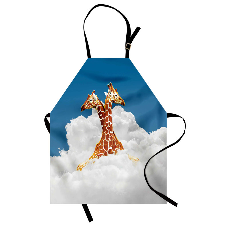 No Pattern Bib Apron