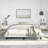 Strath vidaXL Bed Frame, Faux Leather Upholstered Platform Bed Frame, No Mattress-285223867-285223846