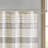 Cody Cotton Stripe Printed Single Shower Curtain with Tassel-573928575