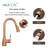 Pull Down Single Handle Kitchen Faucet-81268973