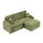Polyester vert est en rupture de stock
