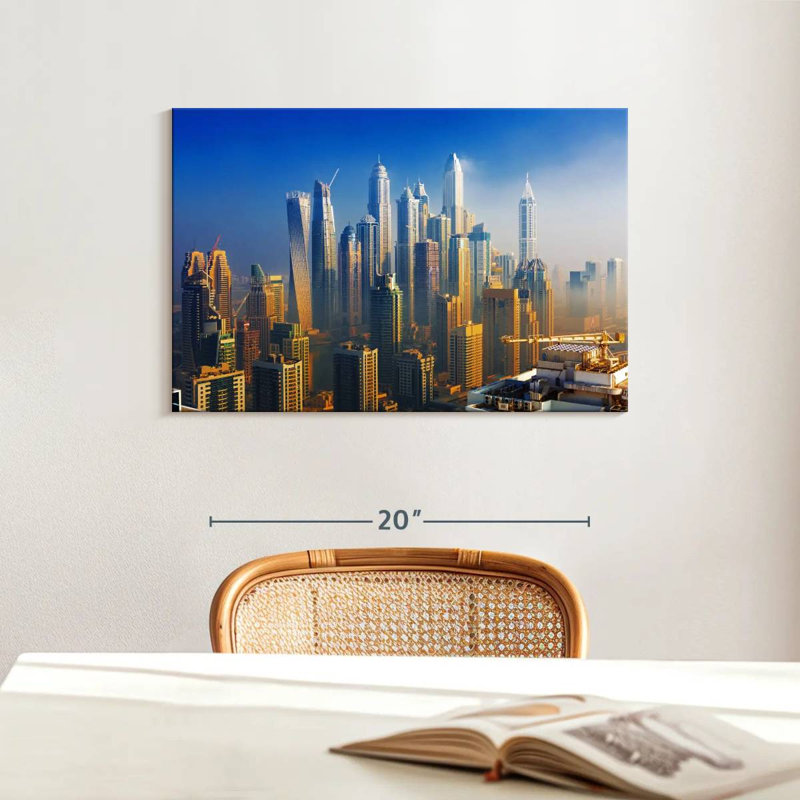 Sireci Skyscrapers Of Dubai, 16" H x 24" W