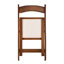 Chaise pliante rembourrée