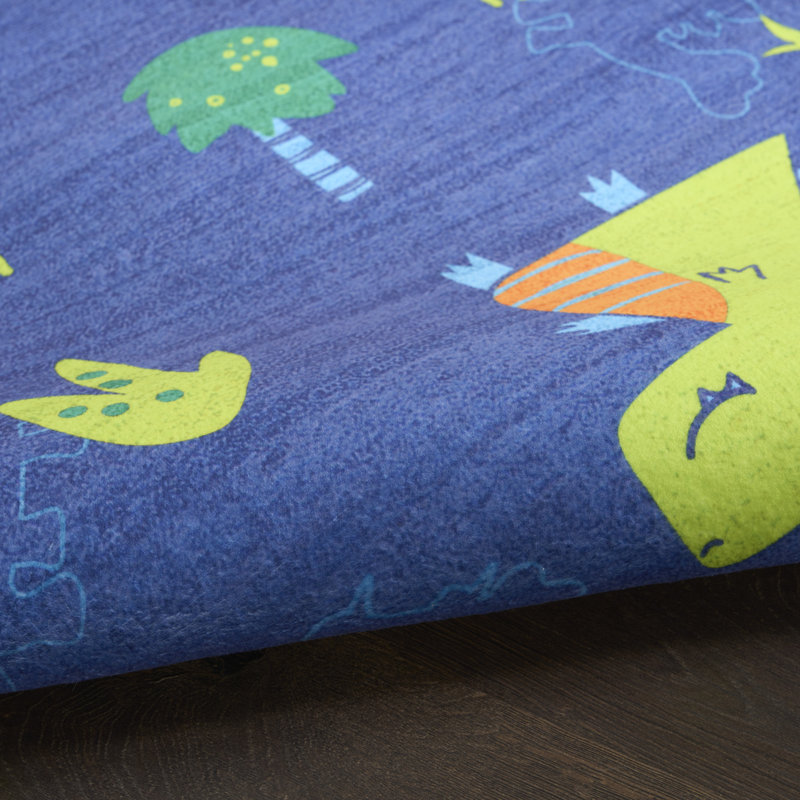 Tapis lavable à la machine pour enfants Imagination, Rectangle 3 pi 5 po x 5 pi