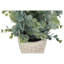 Ensemble de 2 plantes d'eucalyptus artificiel, verdure haute de 13 pouces dans un pot robuste pour une présentation sur table-130191330-130191331