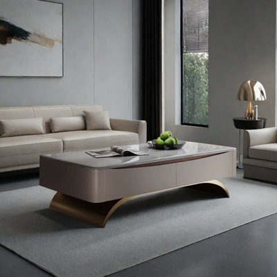 Table basse au design minimaliste léger