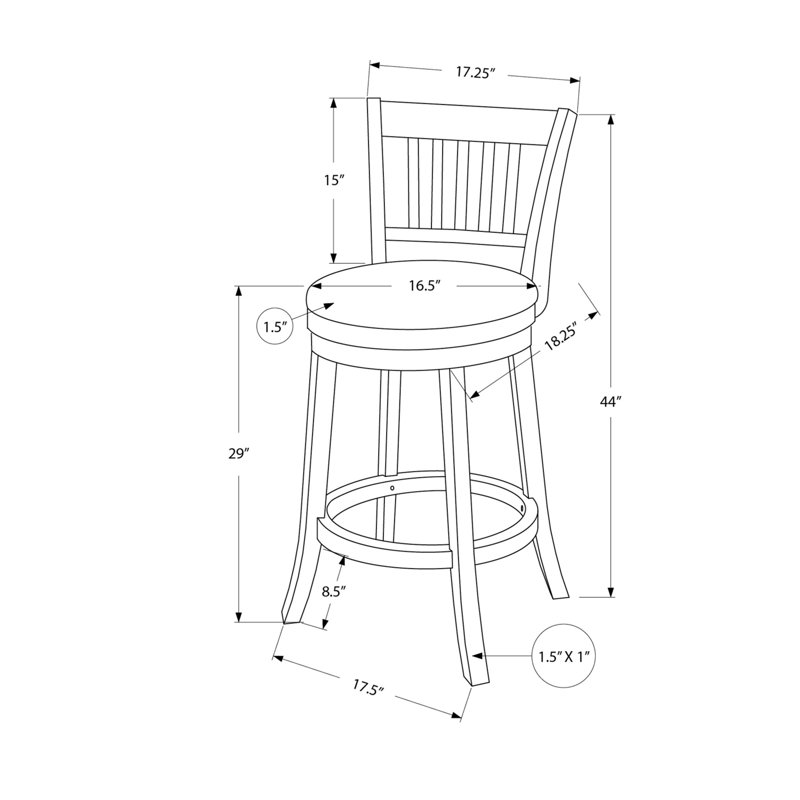 Bar Stool (No Including  Table)