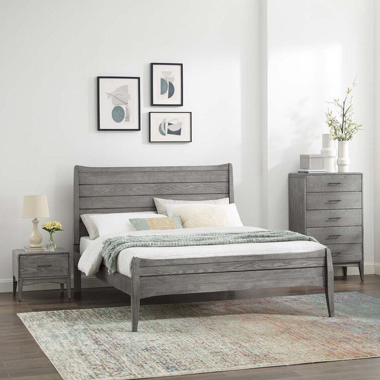 Justice Standard 3 - Piece Bedroom Set Kitsco Size: King