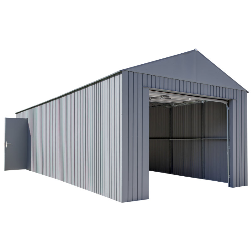 Everest 12 ft. W x 30 ft. D Metal Garage Shed