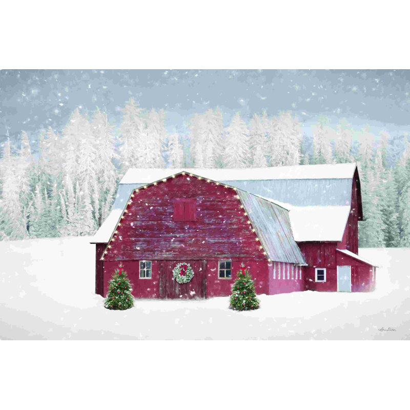 Rouge de Noël, H 24 po x l 36 po
