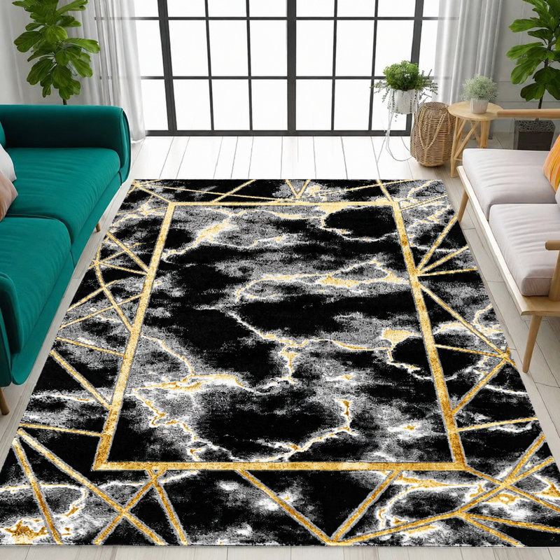Marble Dhurrie Indoor / Outdoor, Round 120cm
