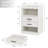 Ifsa Nightstand with Charging Station and LED Light Strips, End Table with USB Ports and Outlets-1979933388
