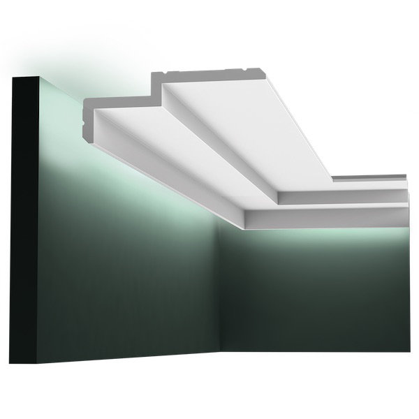 Reyansh 10.7cm H x 200cm W x 9.4cm D Urethane Wall Nice / Cove
