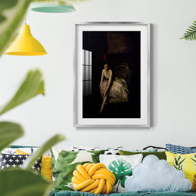 Vintage Portrait Print XCI - impression encadrée