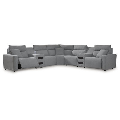 Depew 7-Piece Power Reclining Sectional With Chaise