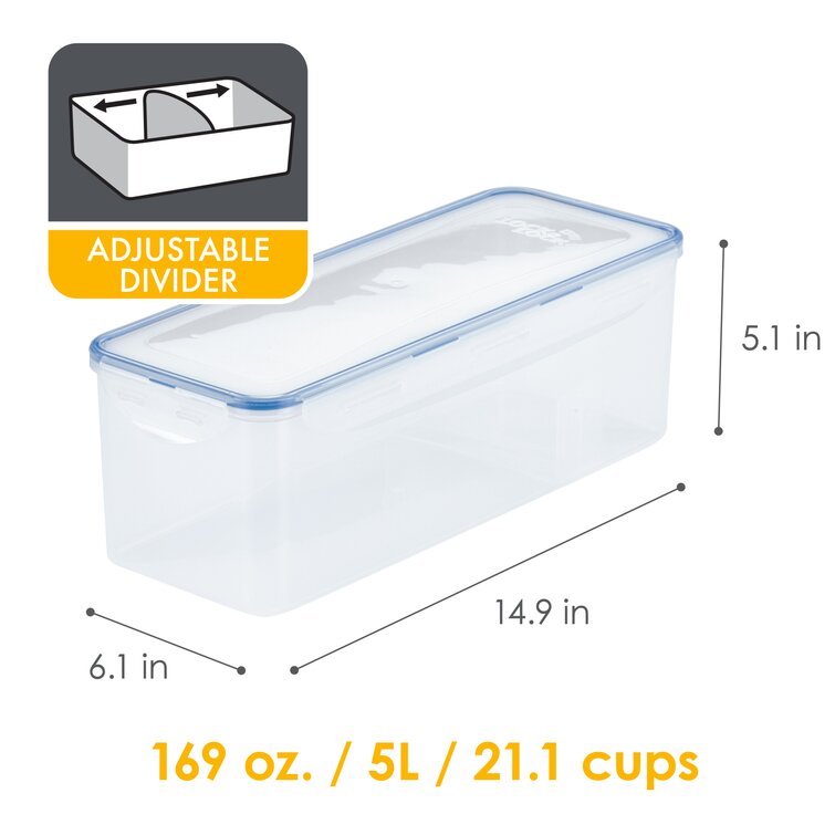3 Pcs Bread Container For Homemade Organizer Pantry Fridge