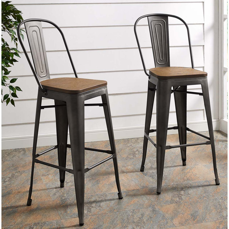 Promenade Bar Stool, Brown