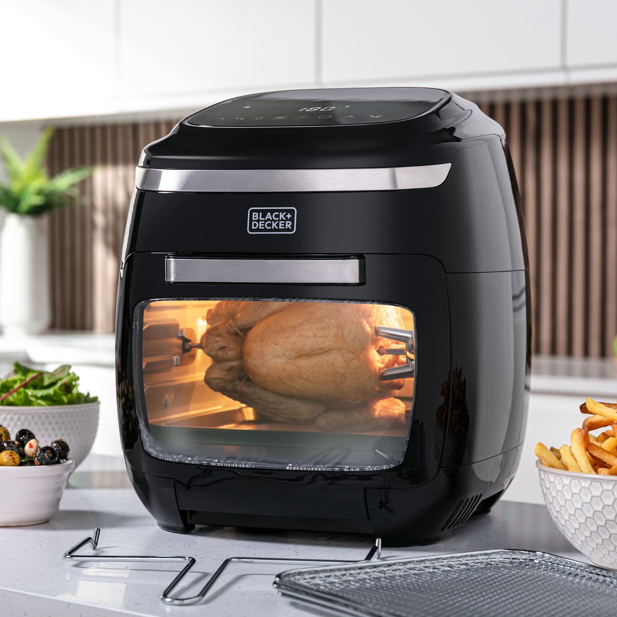 Innoteck Air Fryer Oven With Rotisserie And Dehydrator: cheap air