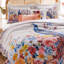 Ensemble de courtepointe pour grand lit 3 pièces 90 x 90 + 20 x 26 Greenland Home Fashions Huntington Gold (2)-1349220631