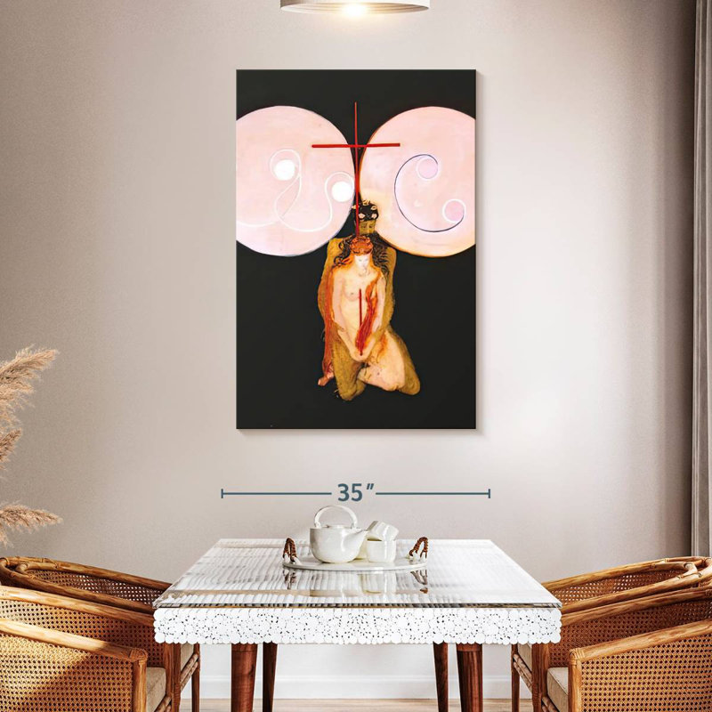 Christ sans titre, H 24 po x l 16 po