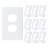 No Subject 2 - Gang Duplex Outlet Wall Plate-98294148