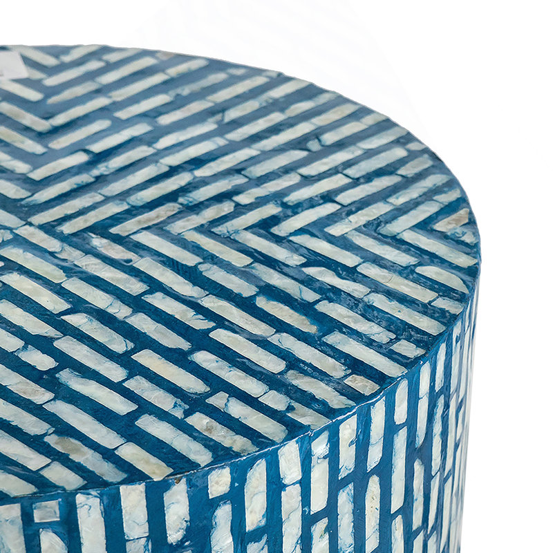 Tabouret de jardin 14 po x 14 po x 20 po, table d'appoint
