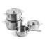 KitchenAid Stainless Steel 7 Piece Cookware Set