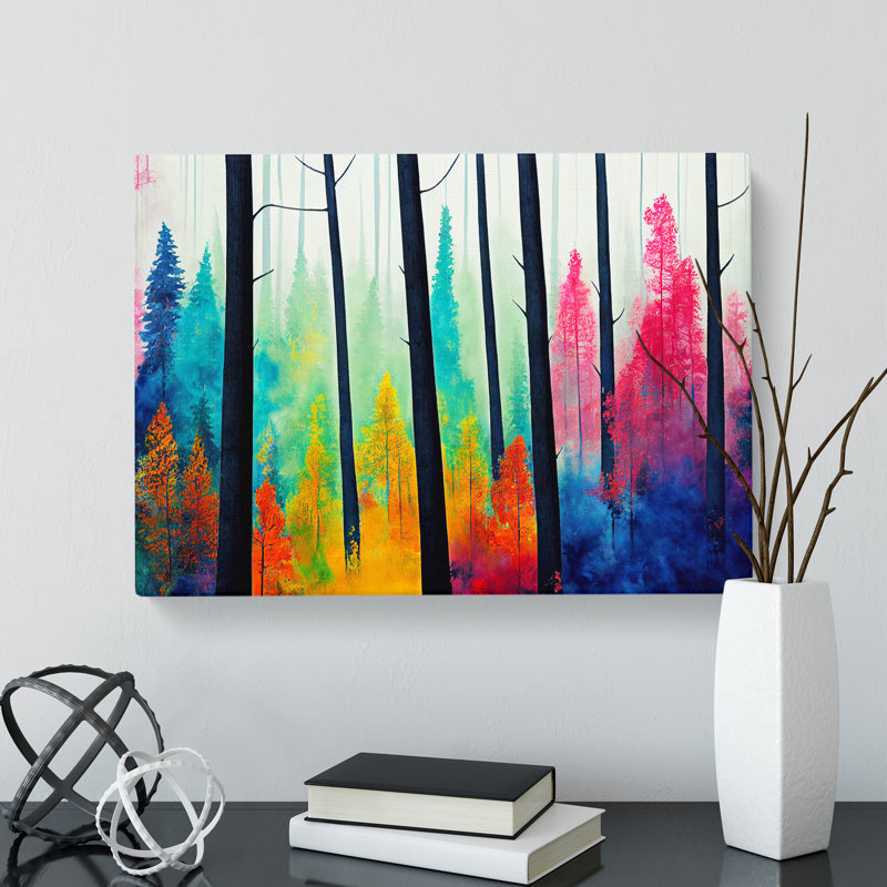 Summer Forest Colours Vol.4 - Wrapped Canvas, 35cm H x 50cm W x 3cm D