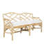 Chippendale Upholstered Bench-1585291510