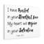 In Your Salvation Psalm 13:5 1 Piece Wrapped Canvas Wall Art-197714581