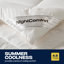 NightComfort Cosy Nights 4.5 Tog Summer Cool Microfibre Duvet-55774943