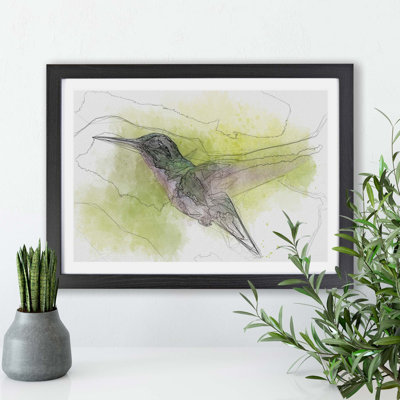 Hummingbird in Costa Rica - Framed Print