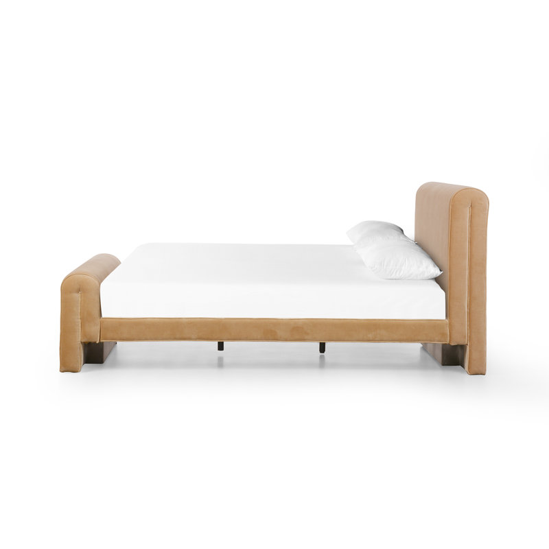 Mitchell Upholstered Bed, Surrey Camel, King
