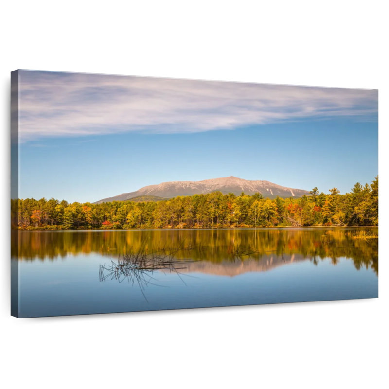 Scène de montagne Alvord Katahdin, H 34 po x l 51 po