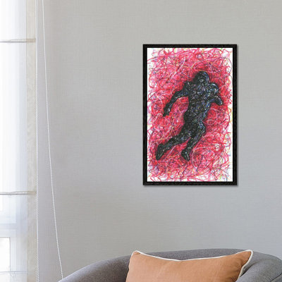 Football Running Back by Kitslam - Gallery-Wrapped Canvas Giclée on Canvas