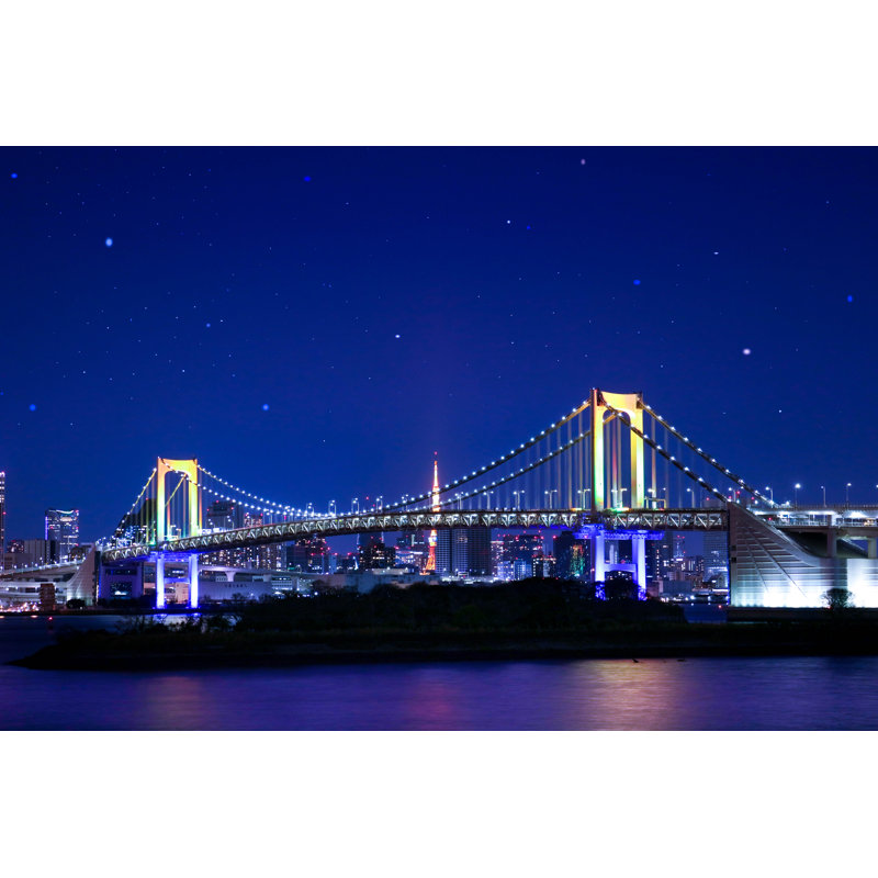Rainbow Bridge - Wrapped Canvas Print, 51cm H x 76cm W