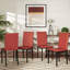 Chaise d'appoint rembourrée Aloke Mizell-282598435