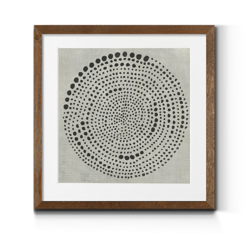 Mythos II - peinture encadrée, Érable encadré, H 35,5 po x l 35,5 po x P 1,5 po