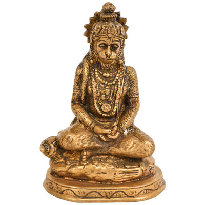 Lord Hanuman In Dhyana Mudra