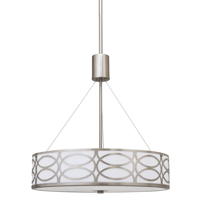 Lustre cylindrique unique à 3 lumières Aiava