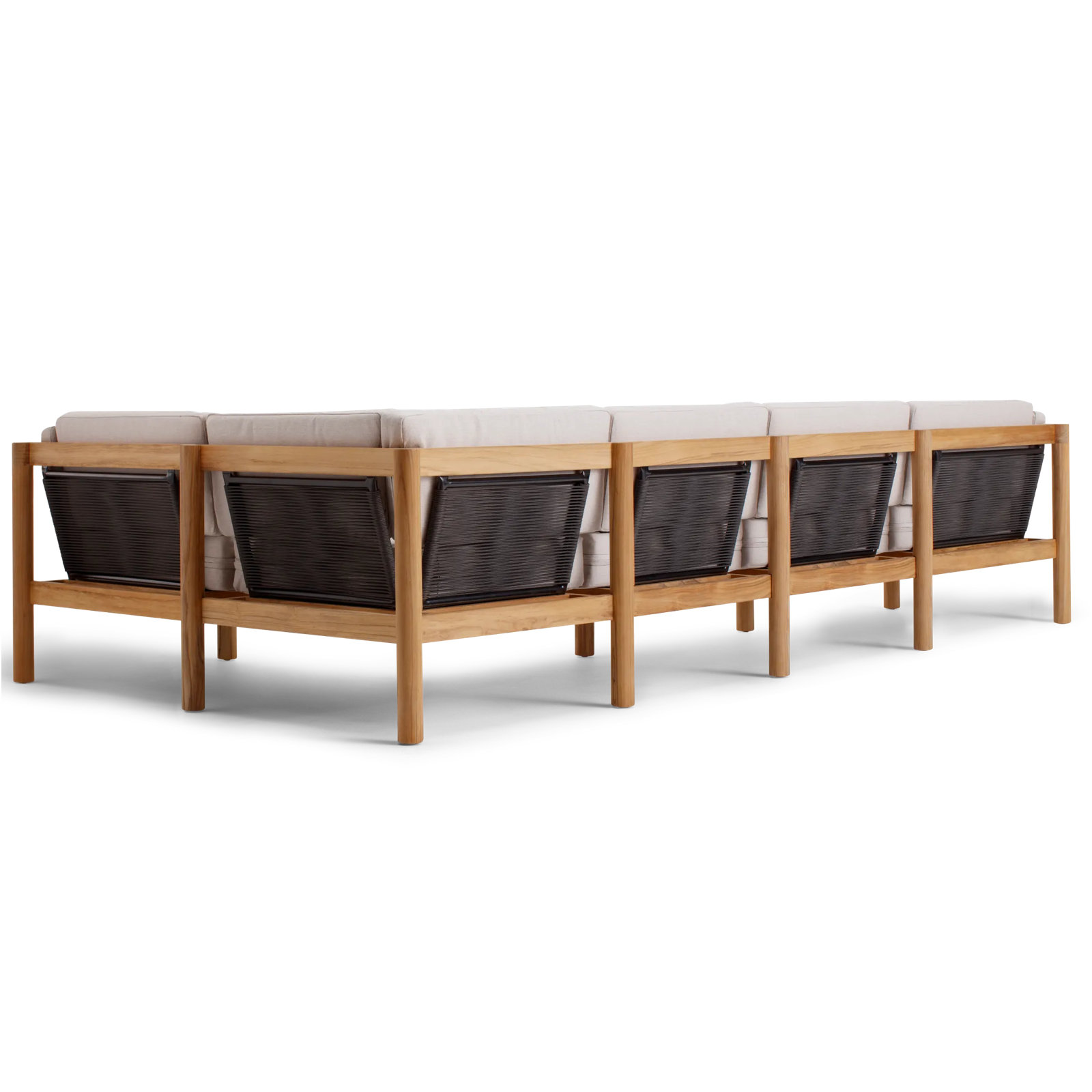 Haven 116" Sunbrella® Patio Sectional, Sunbrella Ashe