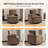 Swivel Mid-Century Modern Accent Armchair-380992691