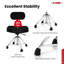 Siège rembourré 4 po Drum Throne W