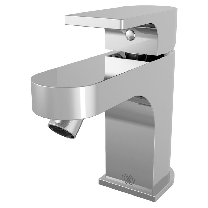Equility Single-Hole Horizontal Bidet Faucet, Polished Chrome