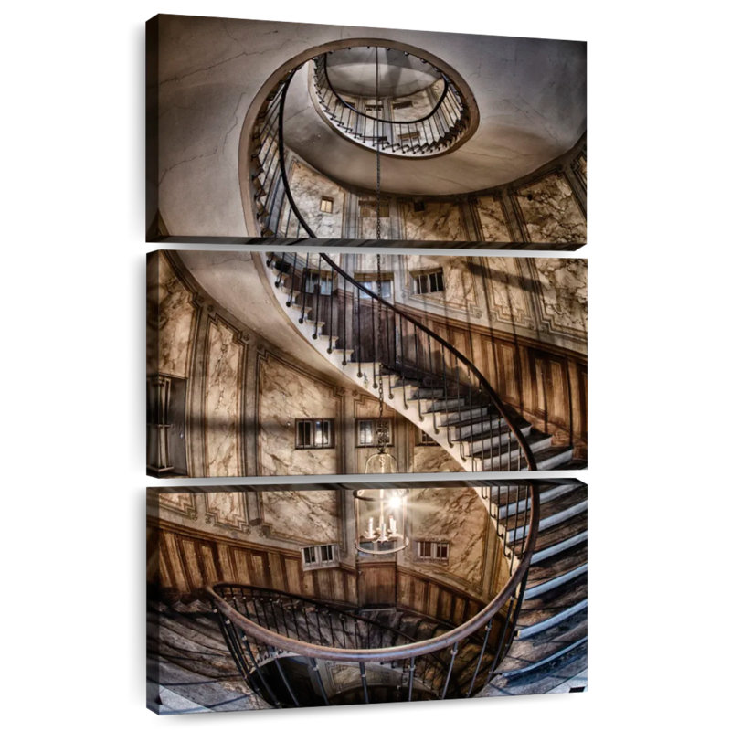 Escalier en colimaçon Lilie Paris, H 45 po x l 28 po